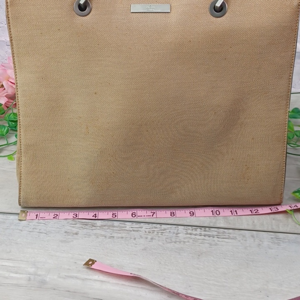 Gucci Vintage Rehab Tote Black Bamboo Handles - Picture 15 of 16